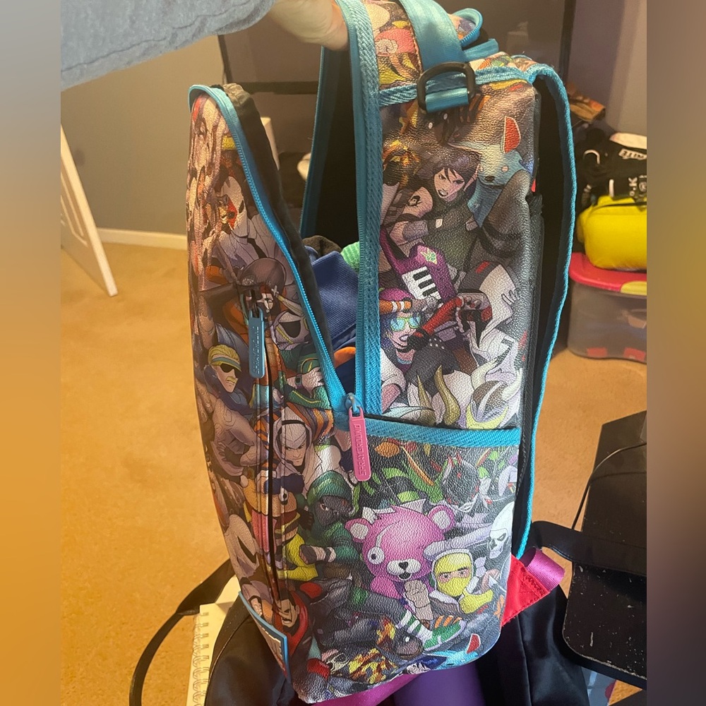 Fortnite Kids' Multi-Color Character Print Backpack - Picture 4 of 4